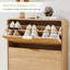 Armoire de rangement pour chaussures 16 paires avec 2 tiroirs rabattables-92162994