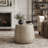 Round Outdoor Side Table , 19 " W 19 " D