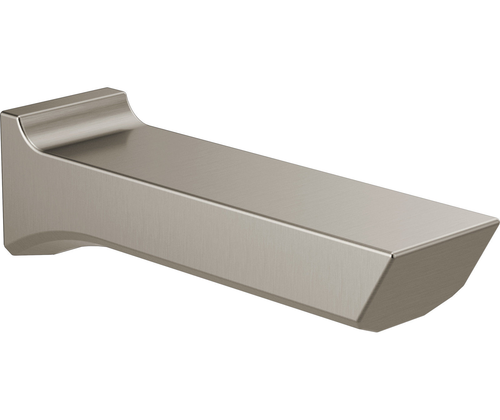 Pivotal® Wall-Mounted Tub Spout, Stainless Steel