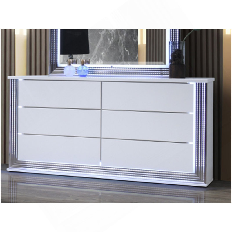 ROBINET LUNE BLANC LISSÉ AVEC DEL