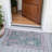 Machine Washable Indoor/Outdoor Xhevrie Green Rug-111825034