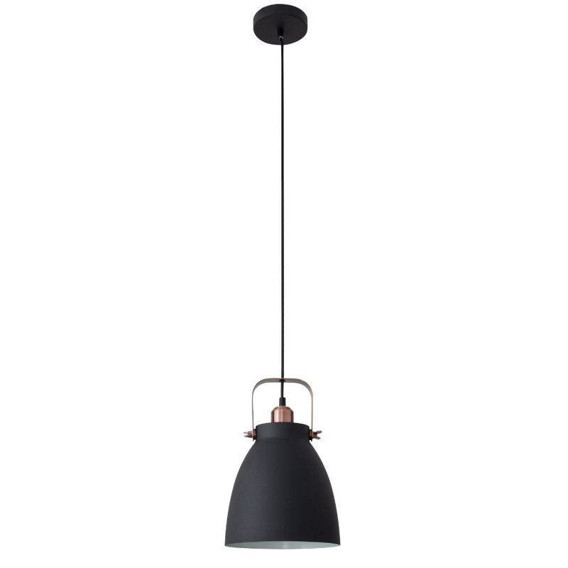 Bryana 1 - Light Single Pendant, Black