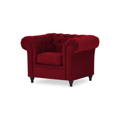Upholstered Chesterfield Chair