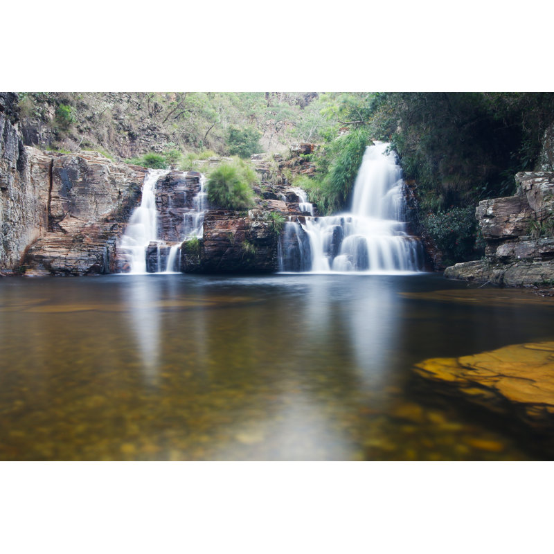 Grito Waterfall - Photographie sur toile tendue, H 8 po x l 12 po