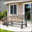 Banc oscillant Outsunny