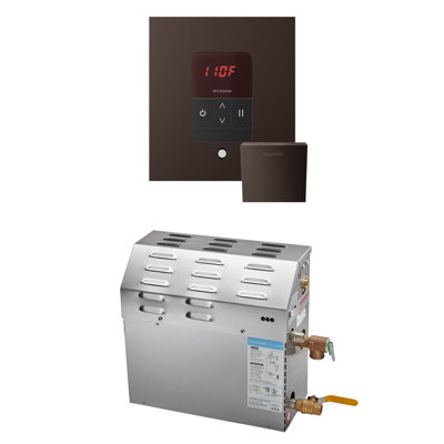 MS 6 kW (6000 W) Steam Shower Generator Package with square iTempo Control
