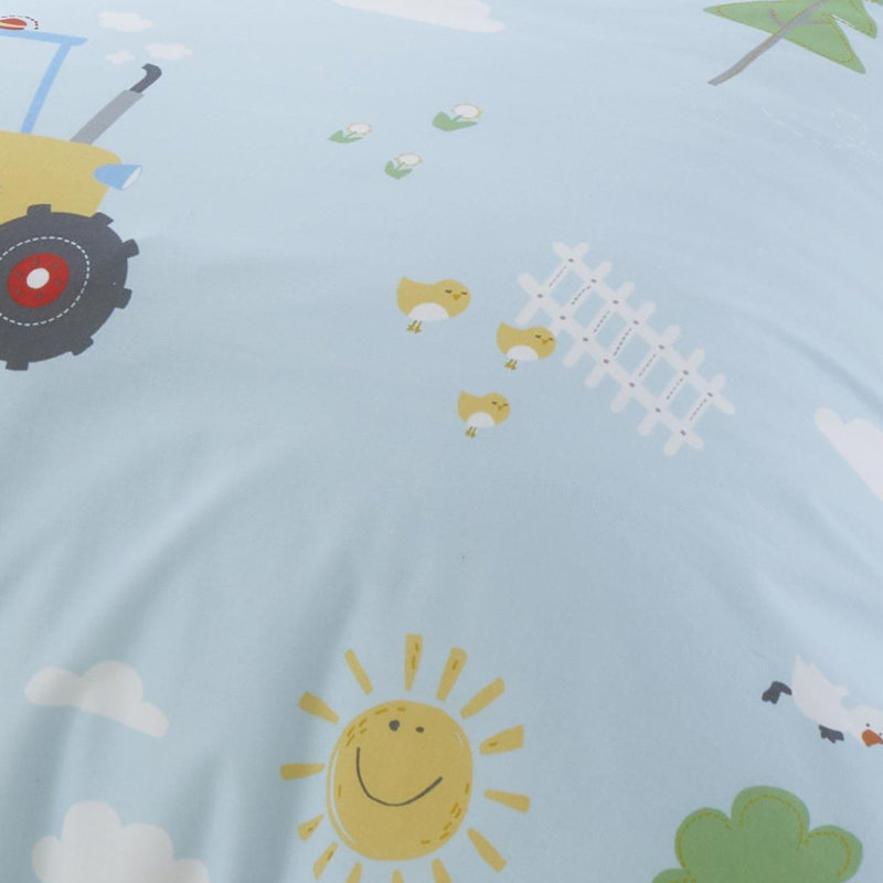 Polyester No Pattern Duvet Cover Set with Pillowcases Included, Single - 1 Standard Pillowcase