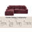 Upholstered Sectional Sofa-1980669574