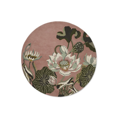 Hand Tufted Wool Floral Area Rug