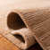 Crosby Wool Striped Area Rug in Camel