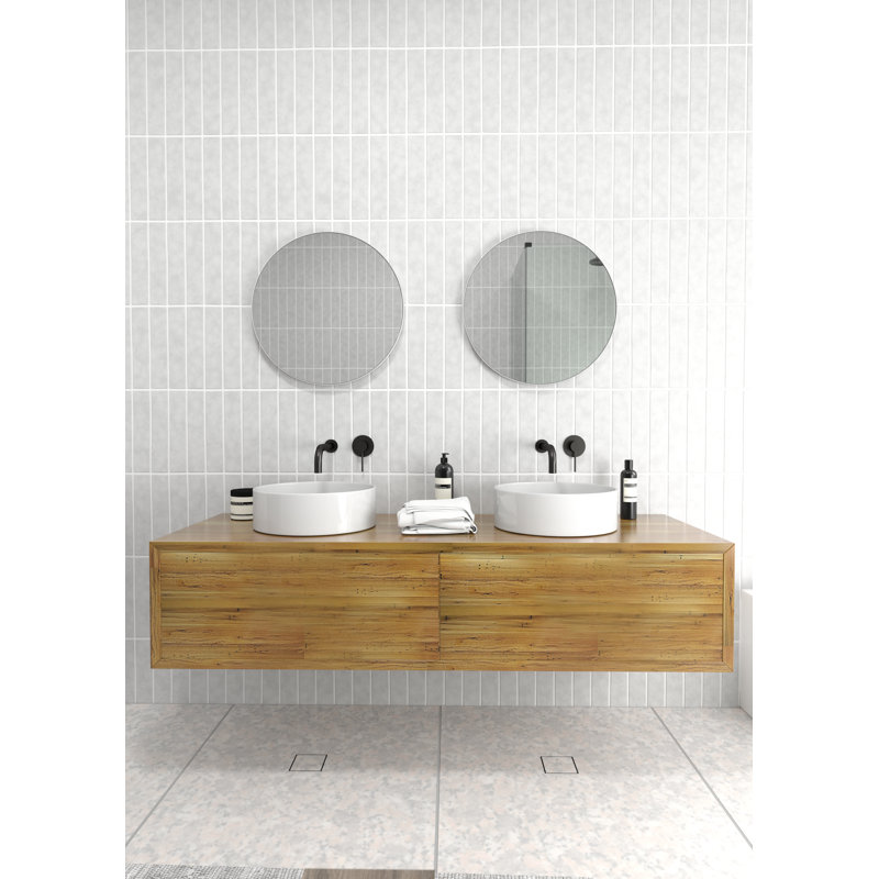 Modern & Contemporary Bathroom/Vanity Mirror, Satin Brass
