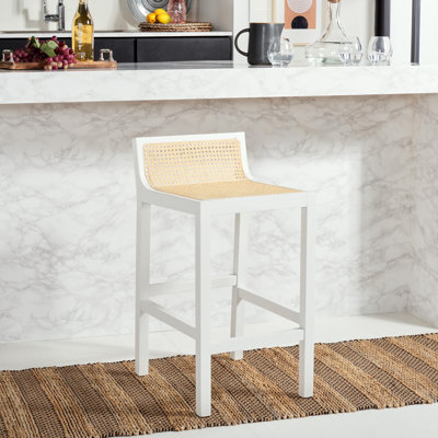 McCarthy Counter Stool with Solid Wood Frame