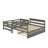 Wood Twin Over Full Bunk Bed With Trundle-928391110