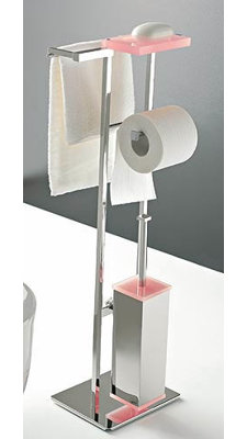 Toscanaluce By Nameeks Eden Metal Toilet Brush Set