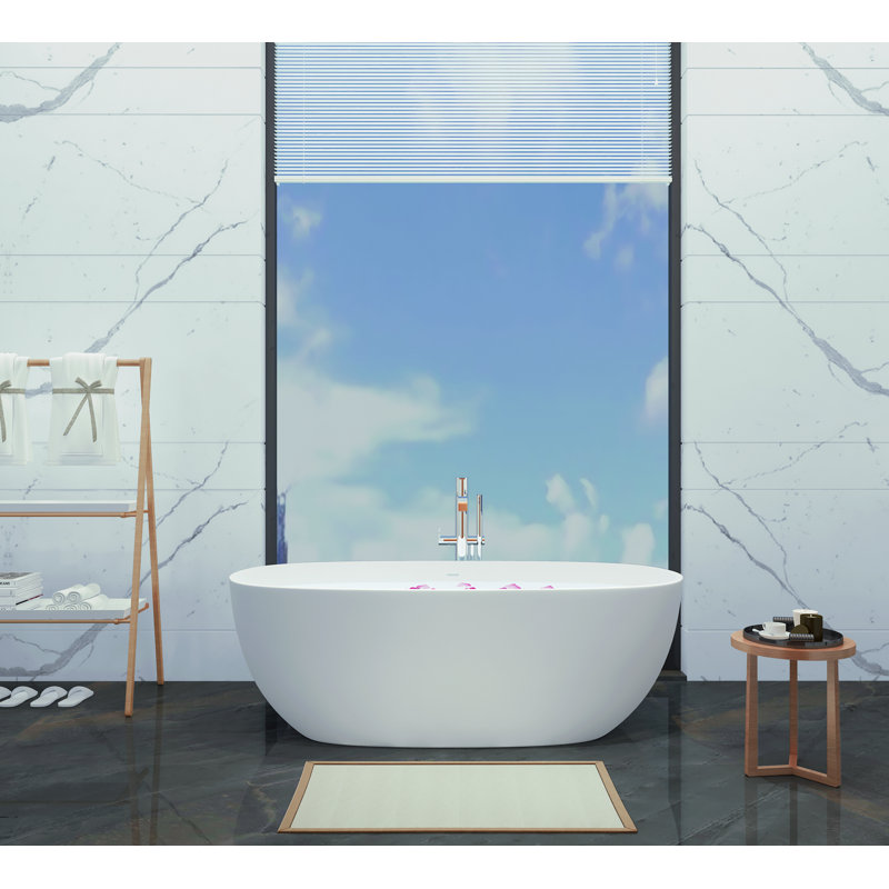 Baignoire de trempage autoportante 64,96X29,53