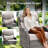 Meriline 4 - Person Outdoor Wicker Conversation Set With Swivel & Glider Chairs And Tempered Glass Side Table-122524758-122524759