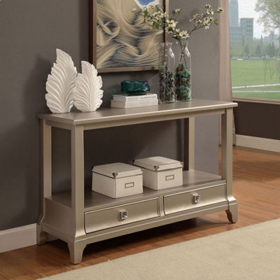 Console en bois massif 48 po Draco