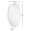 Miroir de salle de bain sans cadre 27 po x 16 po Price