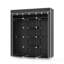 Evonnia Metal Wardrobe