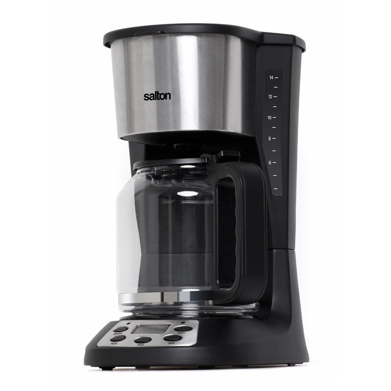 Cafetière Salbo Java de 14 tasses Salton, Noir