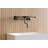 Kingston Brass Kingston Two-Handle 2-Hole Wall Mount Bathroom Faucet-99099776