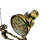 34'' H Metal Floor Clock
