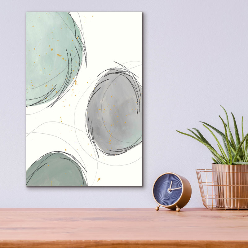 «Encircled Orbits I» par Regina Moore, H 16 po x l 12 po x P 0,13 po