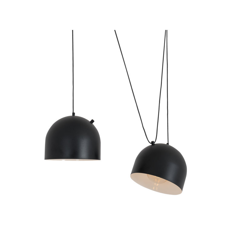 Allan 2 - Light Unique/Statement Pendant, Black