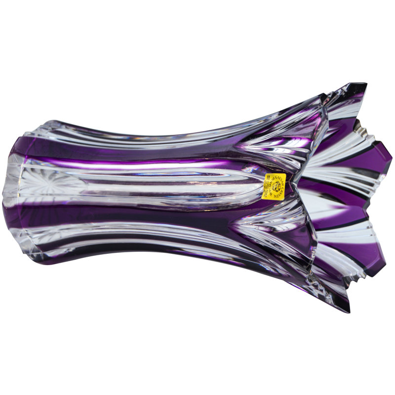 Handcrafted Crystal Table Vase