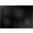 30 In. Built-in 8700w Smooth Surface Electric Stove Induction Cooktop - 4 Power Boost Burners - Bridge Element In Black