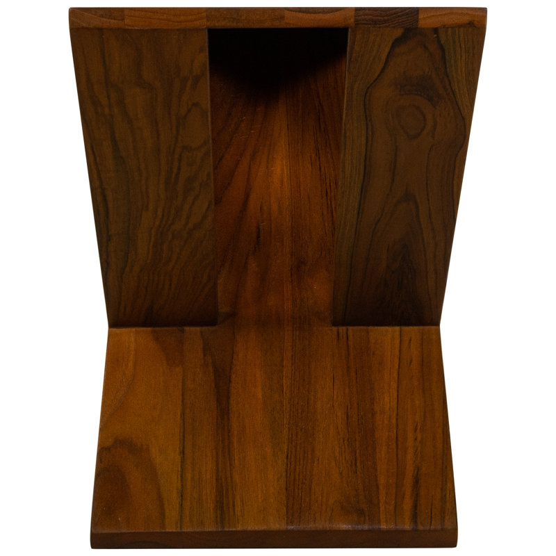 Tabouret d'appoint en bois massif Docia