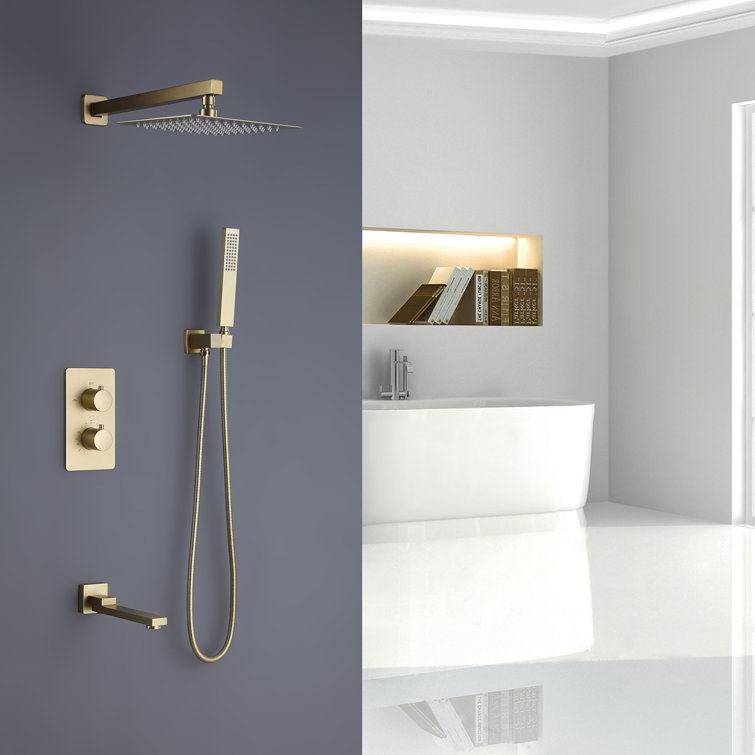 Système de douche complet avec valve
