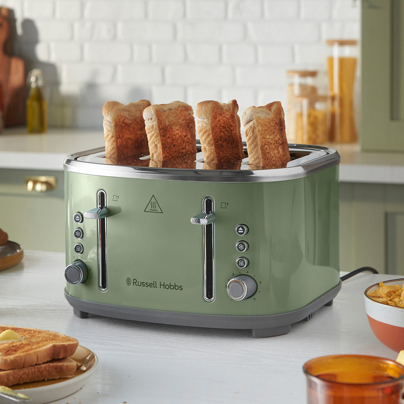 Russell Hobbs Stylevia Toaster Mocha, Green