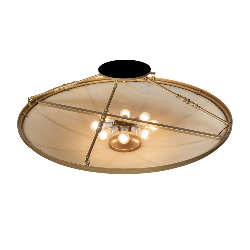 8 - Light Semi Flush Mount
