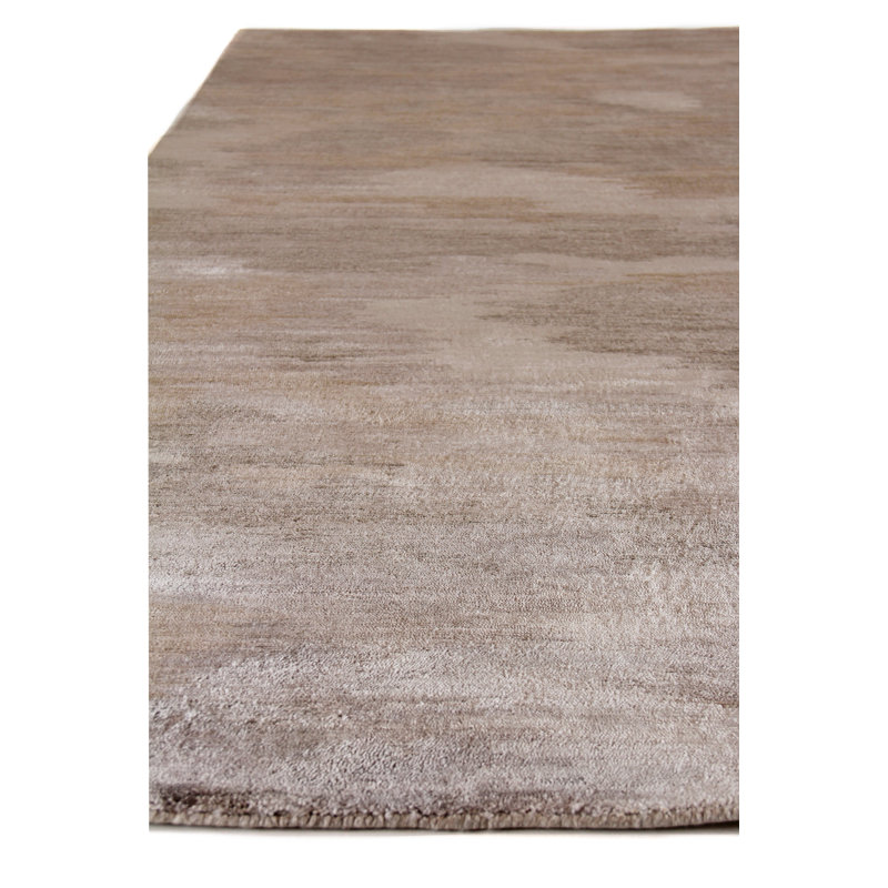 Handmade Abstract Area Rug, Rectangle 6' x 9'