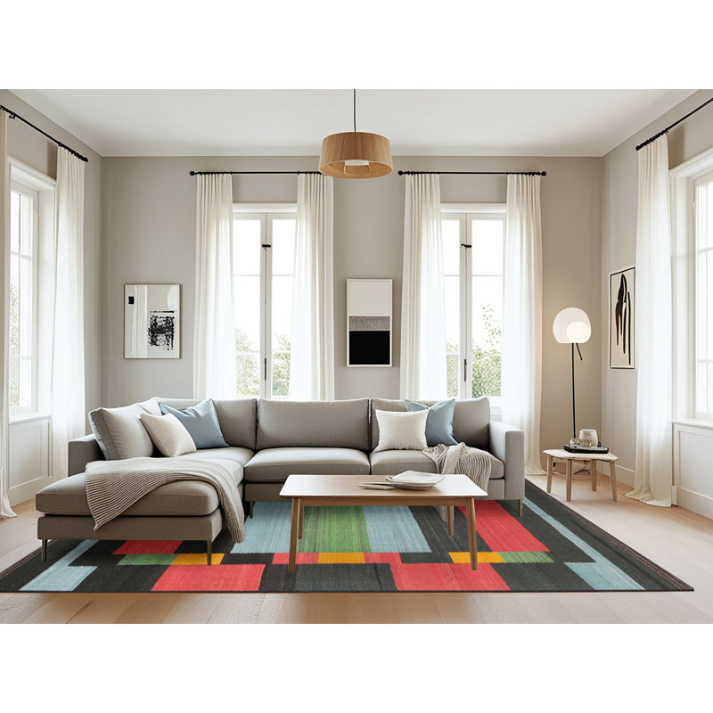Surface beige contemporaine tapis, Rectangle 8 pi x 10 pi