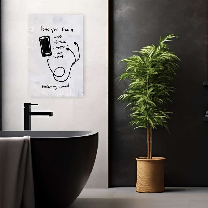 Turn It Up VI - oreillettes noires, gris et gris, H 24 po x l 16 po