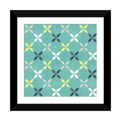 « jardin escapade pattern iii » par laura marshall, reproduction d’impression sur toile tendue