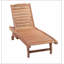 Chaise longue d'extérieur Outsunny, table intégrée, dossier inclinable pour bronzer / bronzer, roulettes
