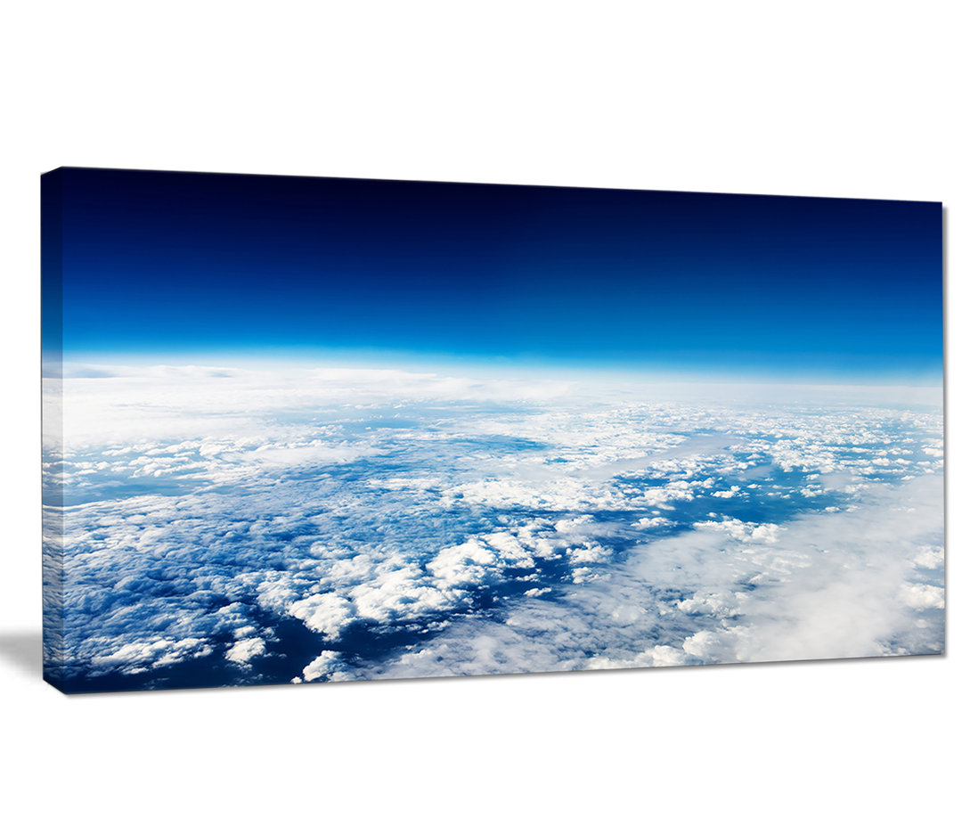 " Stunning View From Airplane " Design Art