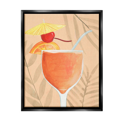 «Tropical Cocktail With Fruit» par Annie Warren sur toile