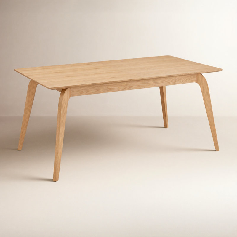 Yolanda 83" Extendable Dining Table, Oak
