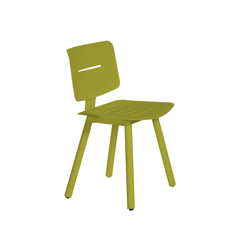 Coco Patio Dining Side Chair, Olive Green/Anthracite, No, Does Not Apply