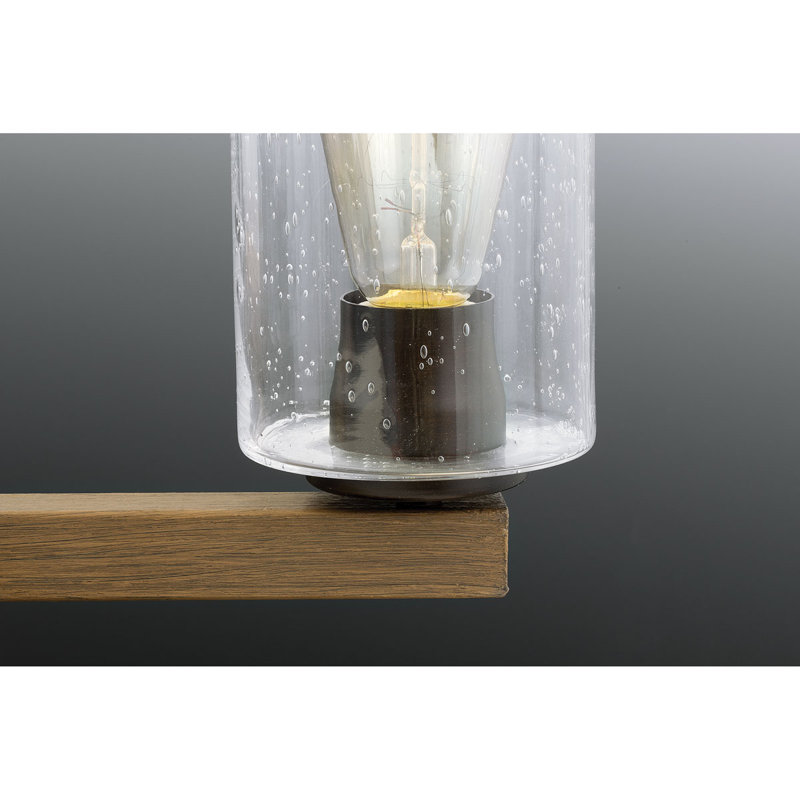 Luminaire suspendu linéaire à 5 lumières Alynda