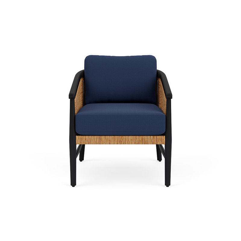 Galloway Outdoor Lounge Chair, Beach Navy