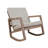  Morgan Modern Wood Rocker