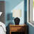 Valda Metal Lamp with Black Ceramic and Ivory/Cream Shade, 16.29'' H X 9.35'' W X 9.37'' D