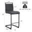 Tabouret de comptoir 25 po Meleigha-706983124-706983127