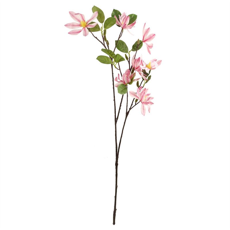 Plastic, Silk Magnolia Arrangement
