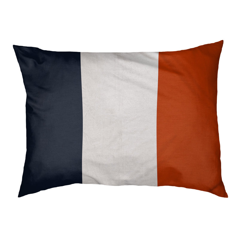 Coussin Atlanta, Petit (l 28 po x P 18 po x H 6 po), blanc